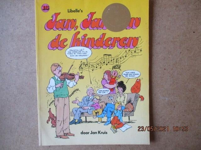adv2508 jan jans en de kinderen 16 winkeliers, Eén stripboek, Ophalen, Gelezen