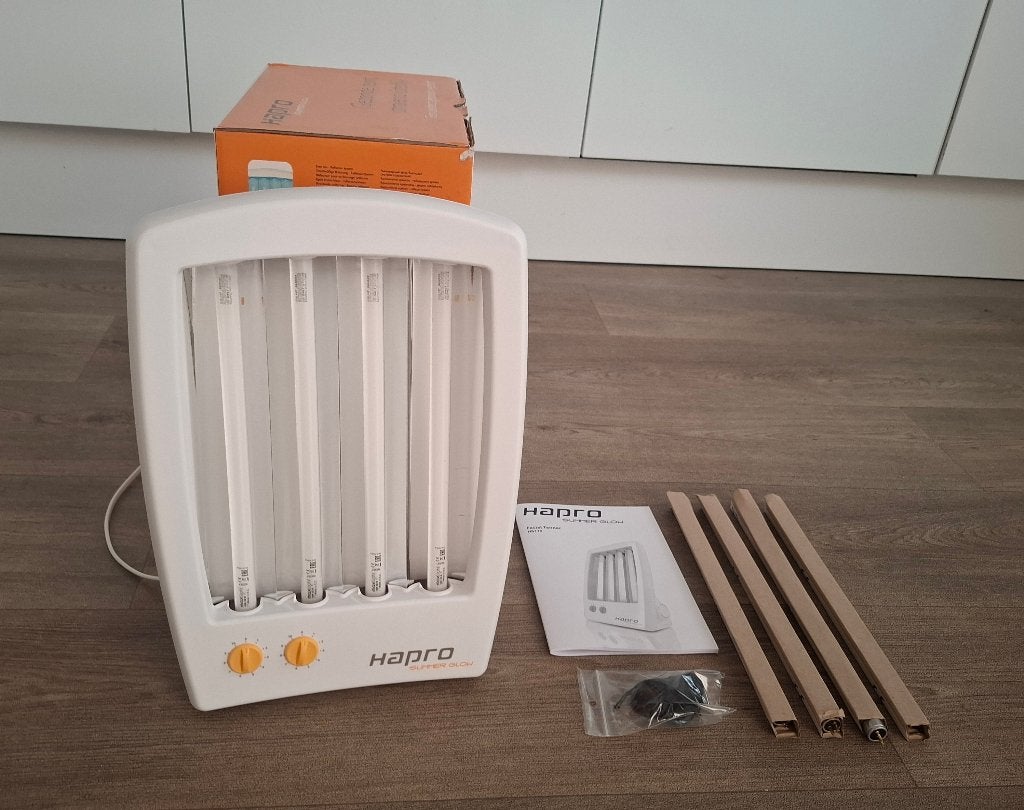 Te koop: Hapro Summer Glow HB 175 gezichtsbruiner, Witgoed en Apparatuur, Ophalen of Verzenden, Zo goed als nieuw, Gezichtsbruiner