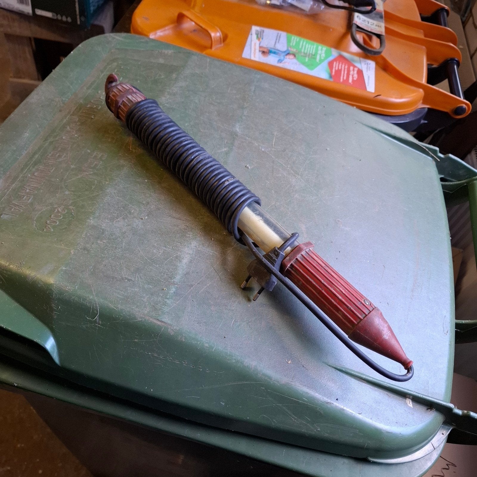 TL Looplamp 220V - Vintage Werkplaatslamp, Ophalen of Verzenden, Gebruikt