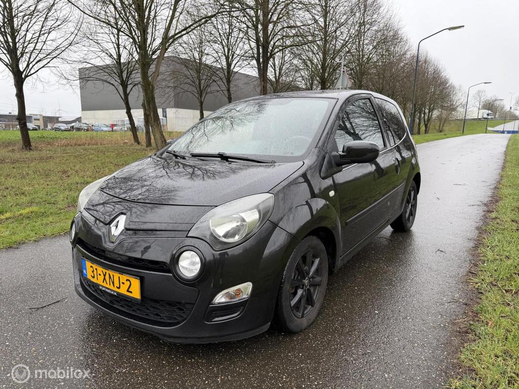 Renault Twingo 1.2 16V Collection*NEW APK 02/27*AIRCO*CRUISE, Auto's, Renault, Voorwielaandrijving, Gebruikt, Zwart, 4 cilinders