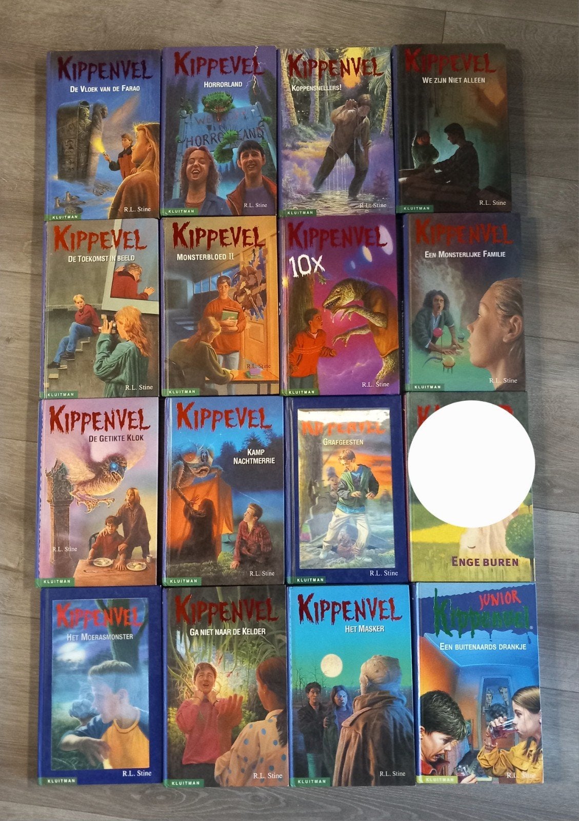 15 stuks kippenvel boeken, Verzenden, Zo goed als nieuw
