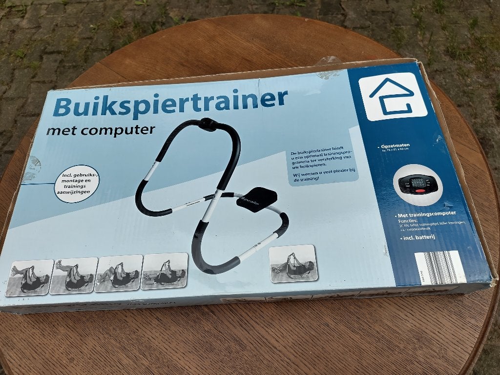 Buikspiertrainer met Computer, Ophalen, Nieuw, Aluminium, Overige typen
