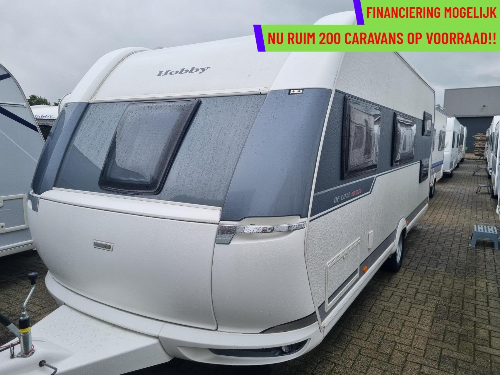 Hobby 545 KMF de luxe edition STAPELBED + MOVER + AUTARK, Rondzit, Hobby, 7 tot 8 meter, Bedrijf