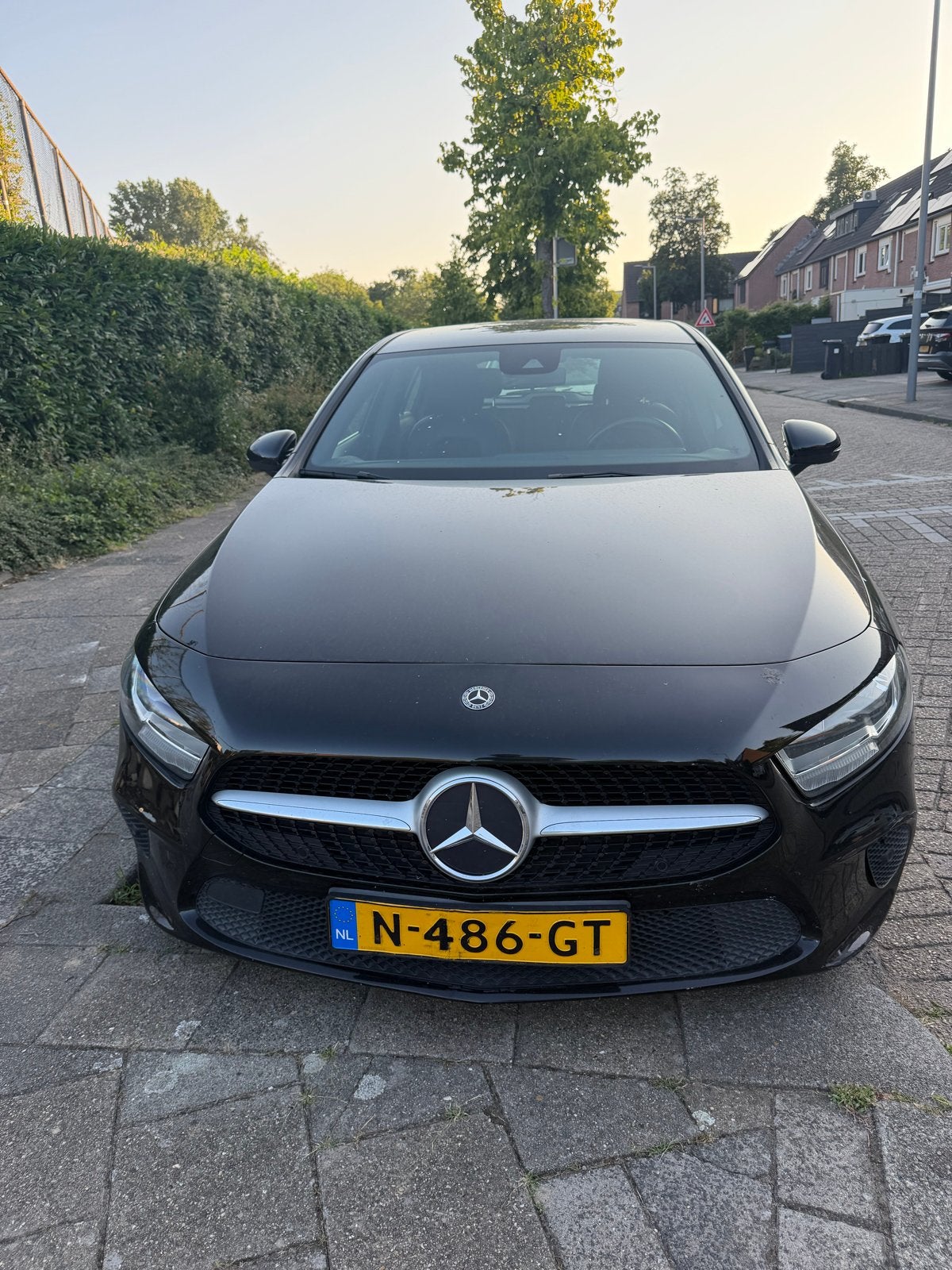 Mercedes-Benz A-Klasse A 200 d 150pk 7G-DCT 2019 Zwart, Auto's, 745 kg, Euro 6, 4 cilinders, Zwart