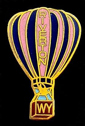 Riverton ballon pin, Verzenden, Nieuw, Transport, Speldje of Pin
