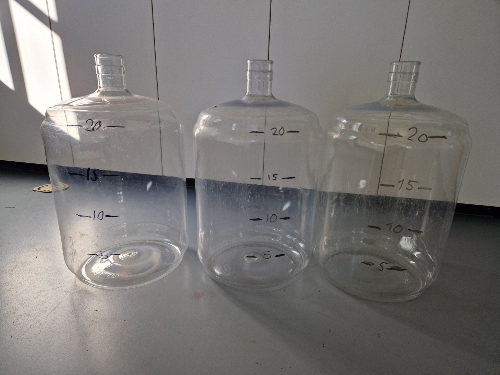 gistfles / mandfles / gistingsfles 23 liter, Ophalen