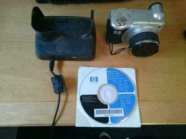 Hp digitale fotocamera  850 photosmart 4,1mp 56x zoom, Ophalen, Gebruikt, HP, 8 keer of meer