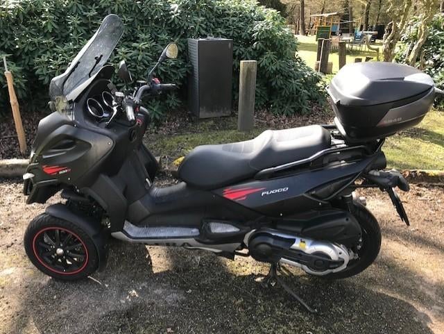 Gilera Fuoco 500ie, Scooter, Bedrijf, Traction Control, Gilera