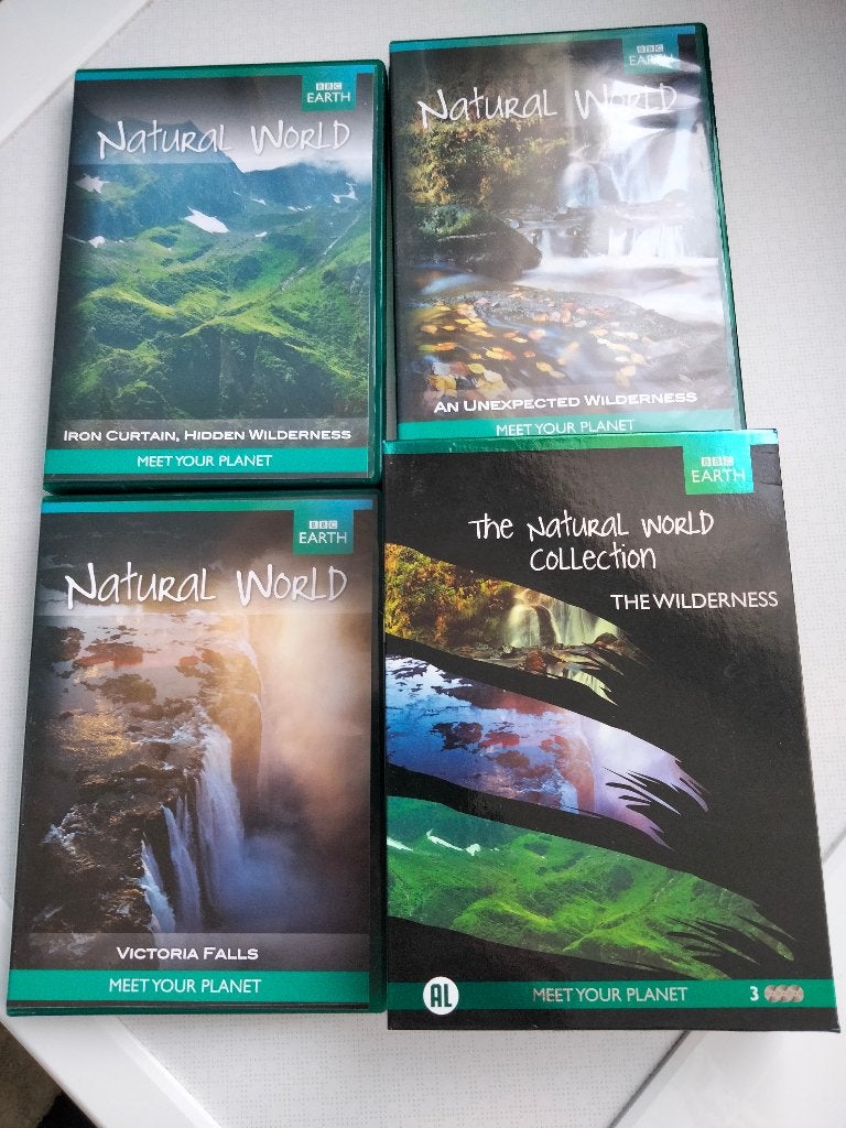 BBC Earth Natural World Collection - The Wilderness DVD's, Ophalen, Alle leeftijden, Boxset, Natuur