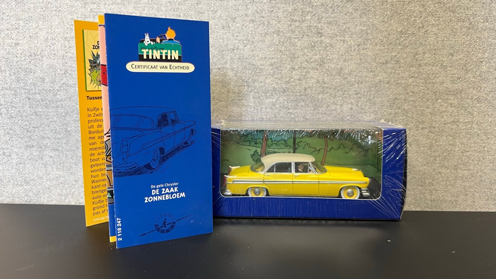Kuifje - De Gele Chrysler - De Zaak Zonnebloem, Overige merken, Auto, 1:32 tot 1:50, Nieuw