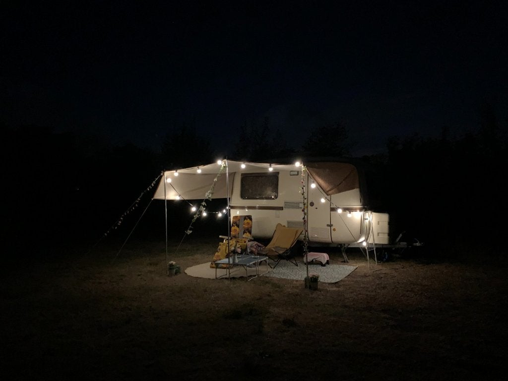 Lander Graziella Bora 340 caravan (oldtimer, 1981), Overige merken, Tot en met 3, Tot 4 meter, Disselslot