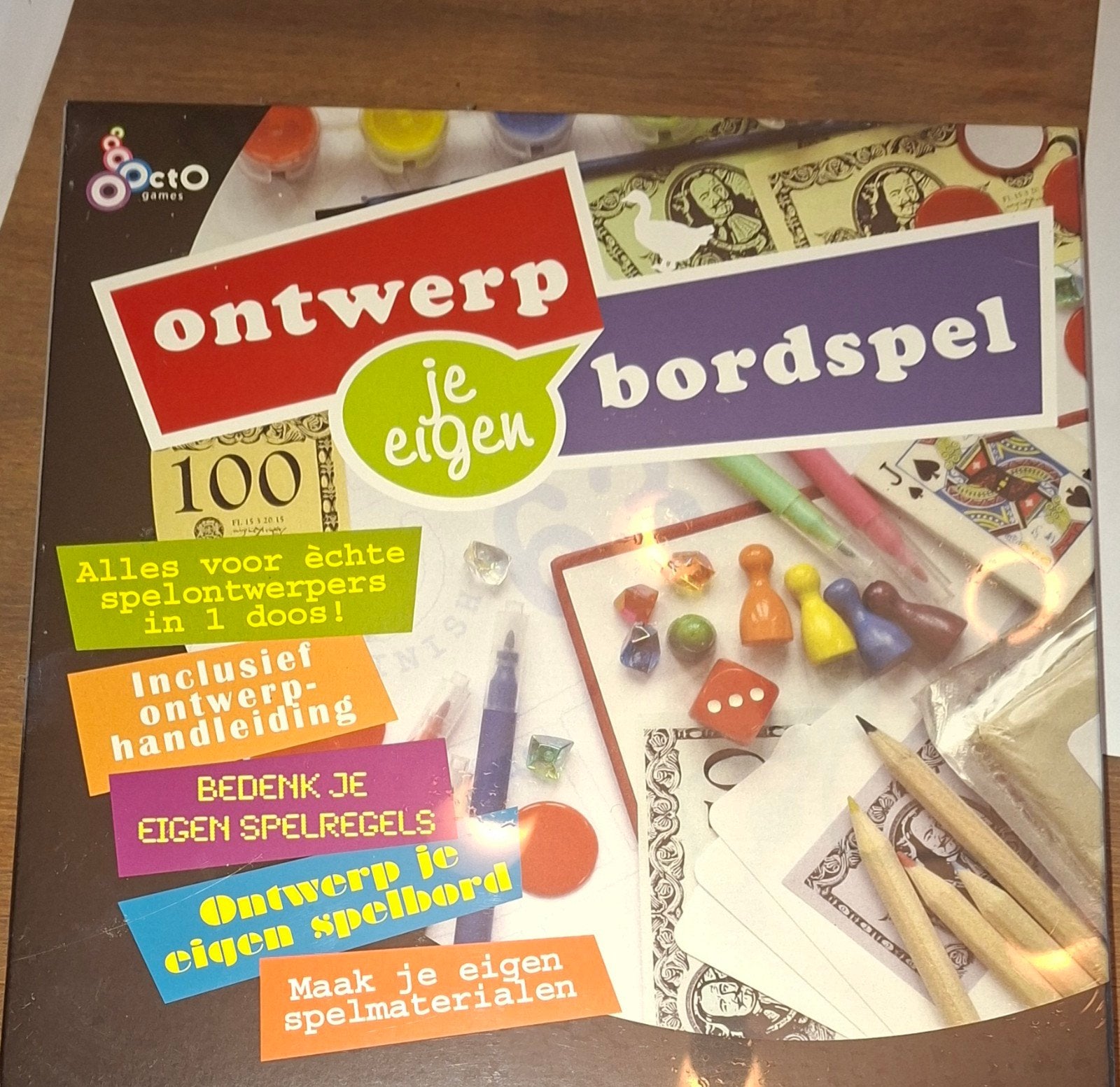 Octo Games Ontwerp Je Eigen Bordspel - Nieuw in doos, Vijf spelers of meer, Ophalen of Verzenden, Nieuw, Octo Games