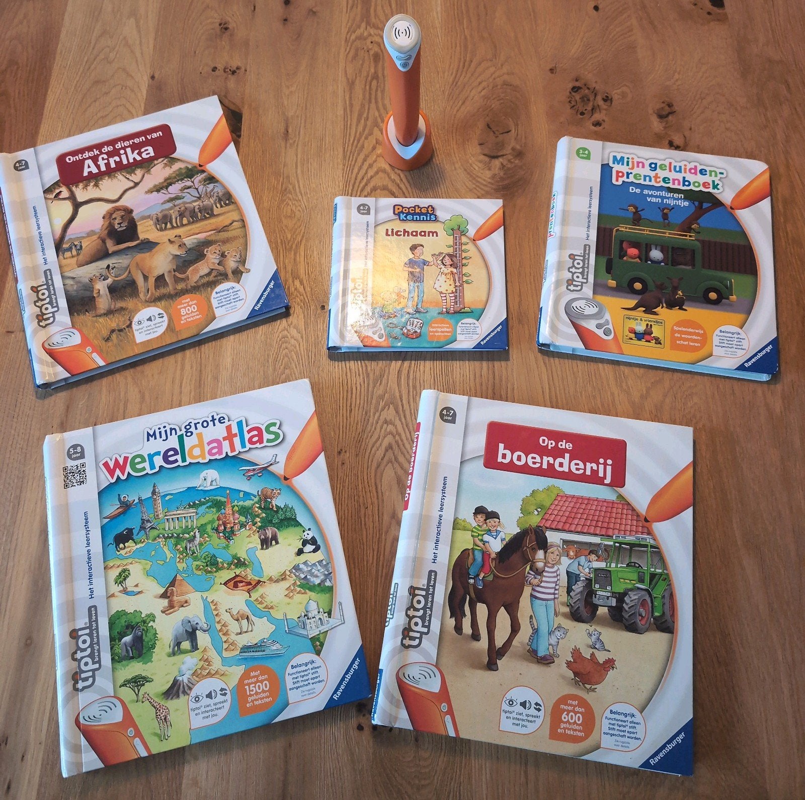 Tiptoi boeken set met pen, Boeken, Ophalen
