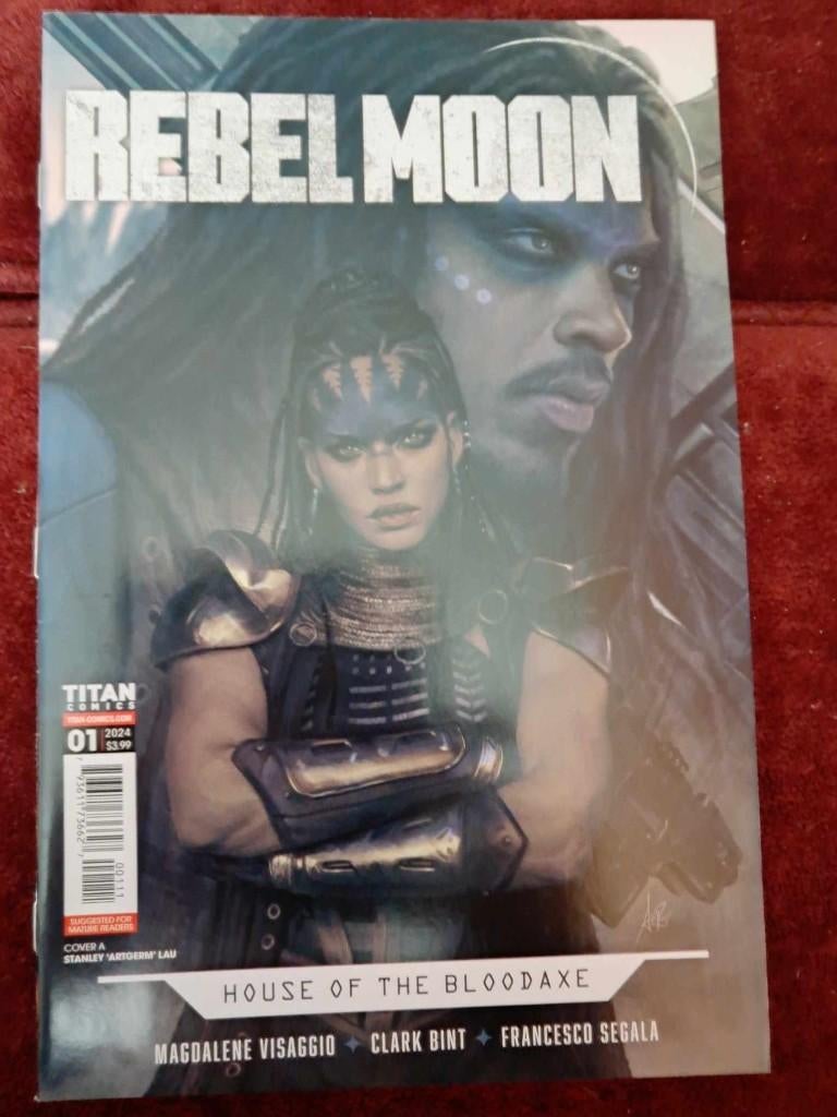 Rebel moon : house of the bloodaxe compleet, Boeken, Strips | Comics, Ophalen, Amerika, Complete serie of reeks, Nieuw