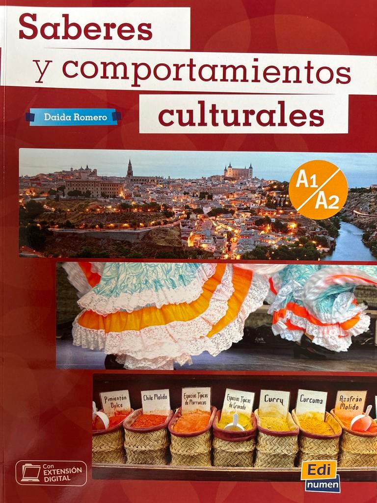Saberes y comportamientos culturales A1/A2 Spaans, Boeken, Ophalen of Verzenden, Zo goed als nieuw