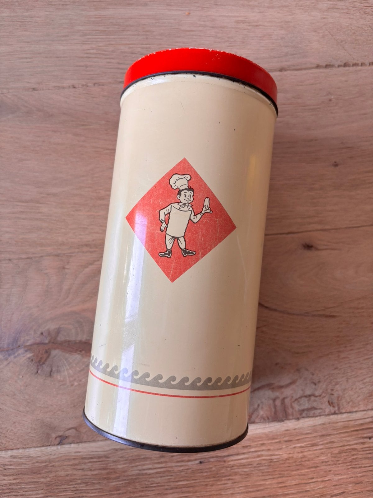 Beschuitbus Bolletje blik, Ophalen of Verzenden, Gebruikt, Beschuit, Bolletje