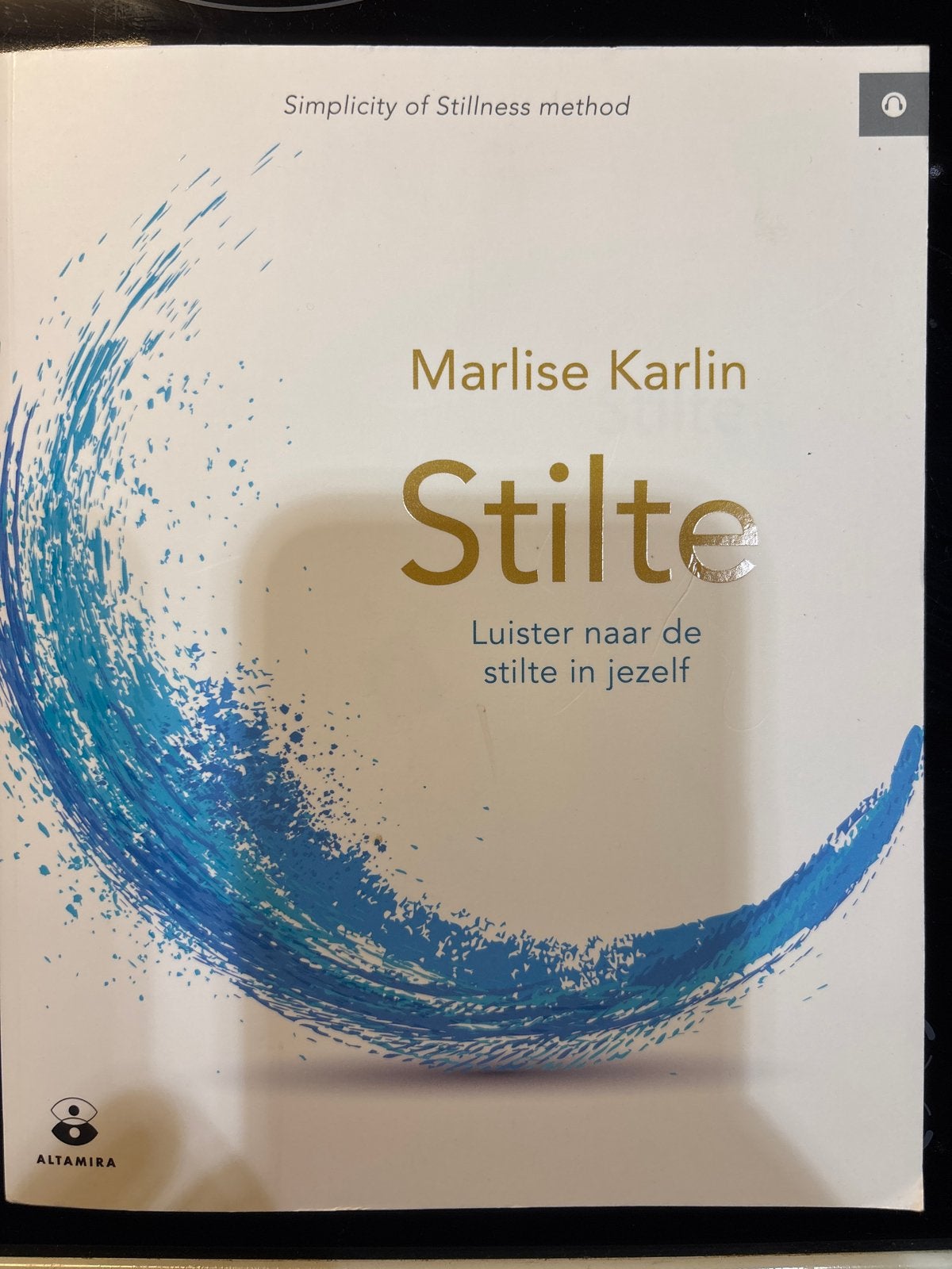 Stilte: - Marlise Karlin - SOS Method, Ophalen of Verzenden, Zo goed als nieuw, Meditatie of Yoga, Instructieboek