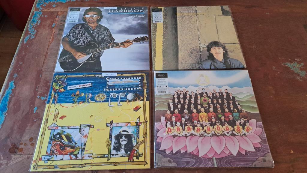 George Harrison 4 180gr lp's zgan (Beatles), Cd's en Dvd's, Ophalen of Verzenden, Zo goed als nieuw, 12 inch