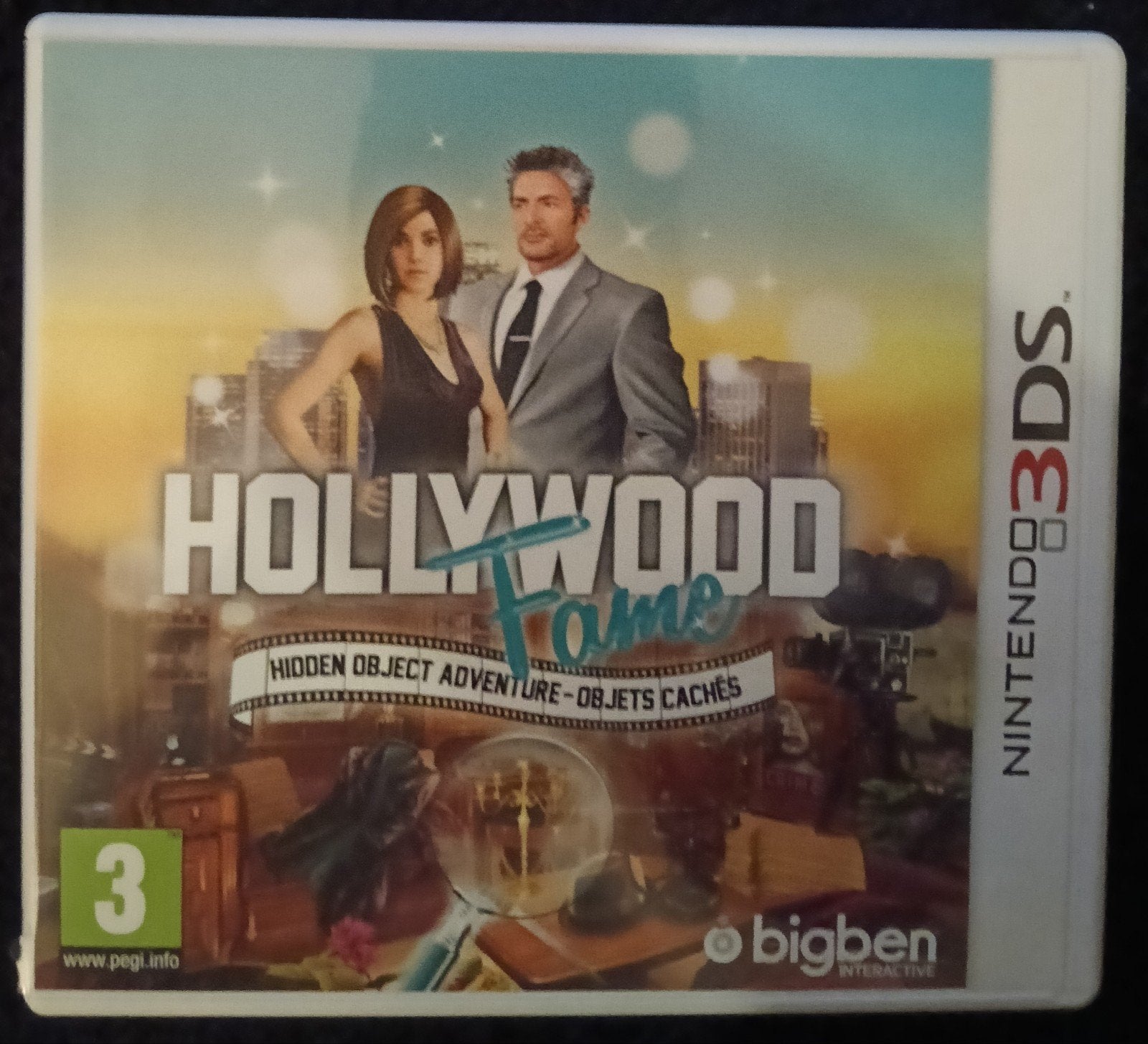 Hollywood Fame Hidden Object Adventure n3ds, Avontuur en Actie, 1 speler, Ophalen of Verzenden, Zo goed als nieuw