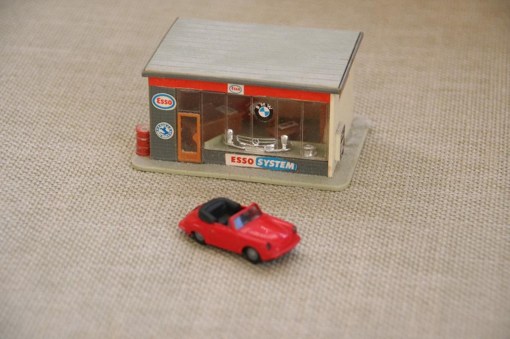 PRALINE 1:87, Porsche 356 cabriolet (2), Ophalen of Verzenden, Zo goed als nieuw, Auto, Overige merken