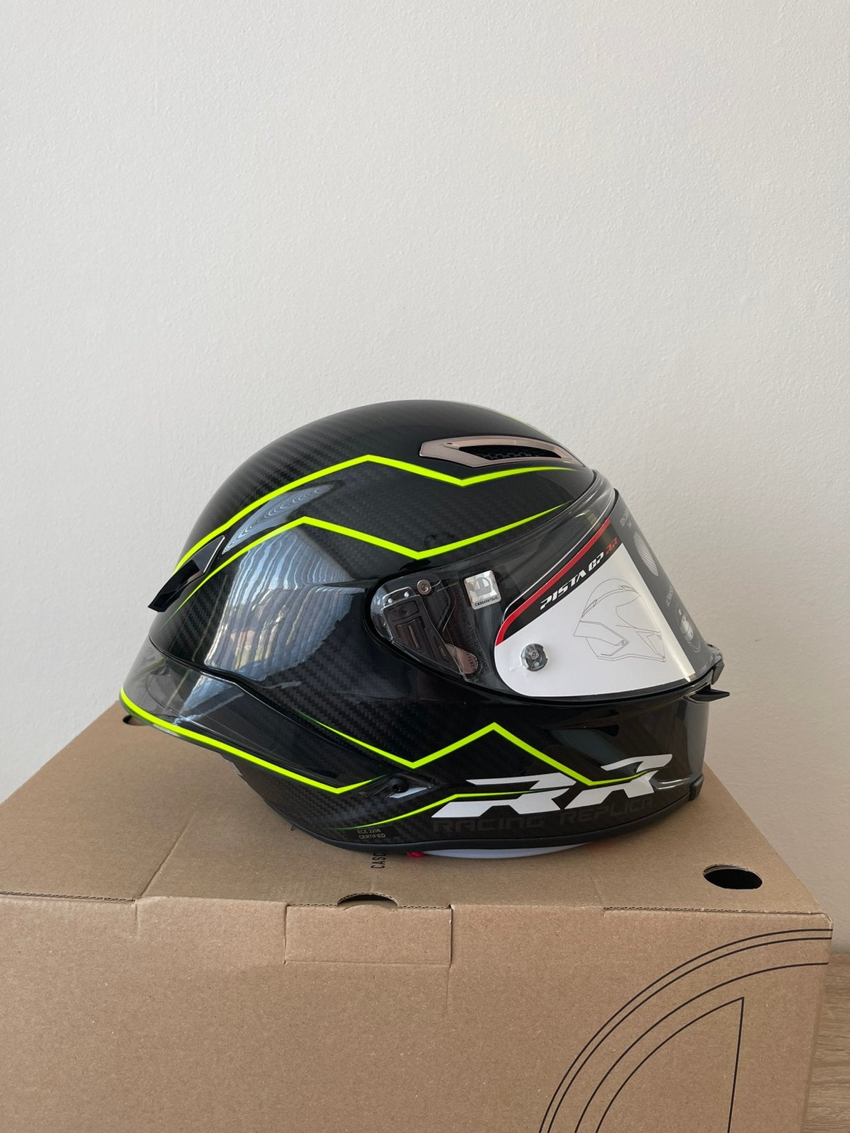 NEW!!! AGV Pista GP RR Performante Carbon Lime, Motoren, Kleding | Motorhelmen, Nieuw met kaartje, M, Ophalen of Verzenden, Integraalhelm