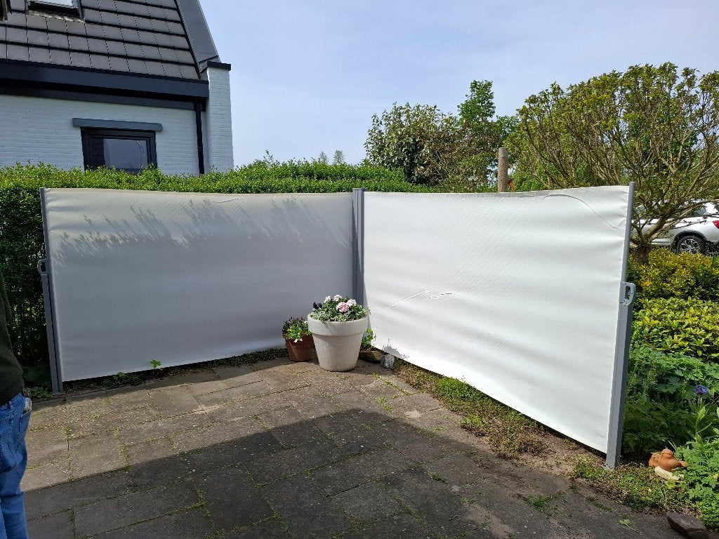 windscherm, Ophalen of Verzenden, Uittrekbaar, Zo goed als nieuw