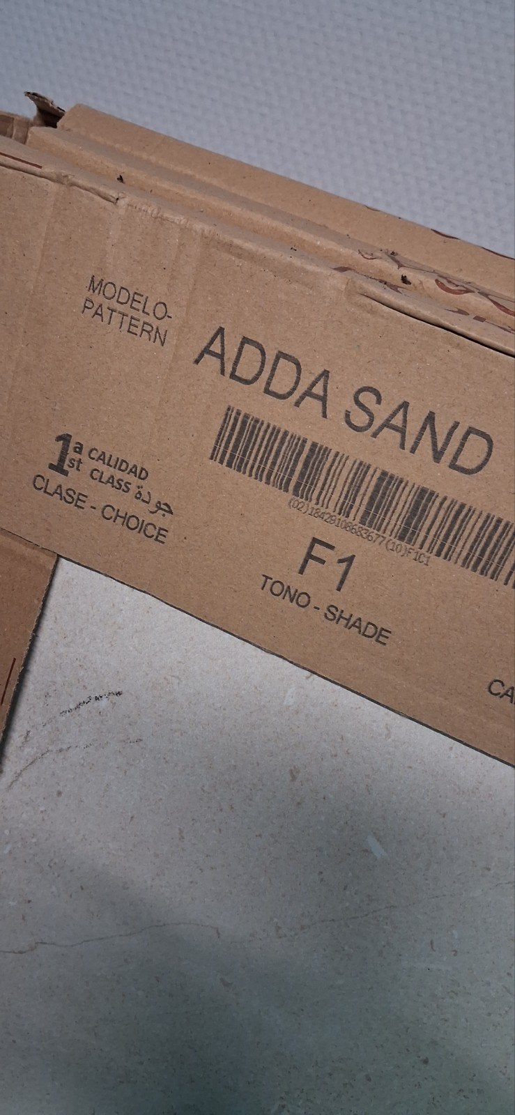 Porcelanosa Adda Sand Vloertegels - 2 x 3 stuks, 45 X 120 cm, Ophalen, 60 cm of meer, Keramiek, Nieuw