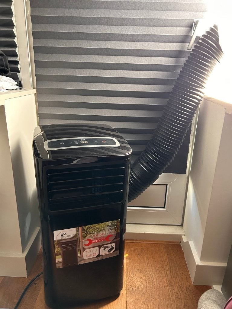 Mobiele airconditioner 7000 BTU - Zo goed als nieuw, Witgoed en Apparatuur, Airco's, Ophalen, 3 snelheden of meer, Zo goed als nieuw