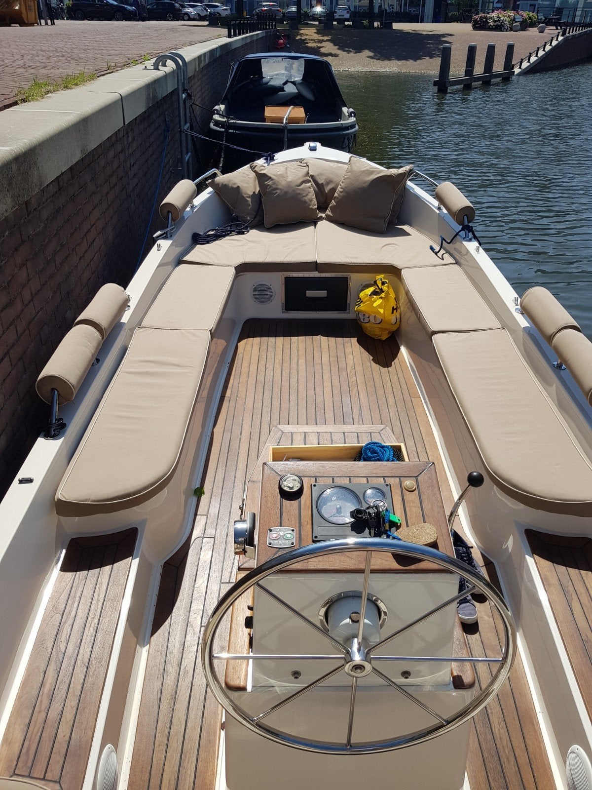 Luxe complete sloep, Watersport en Boten, Motorboten en Motorjachten, Ophalen, Overige merken, Gebruikt, Binnenboordmotor