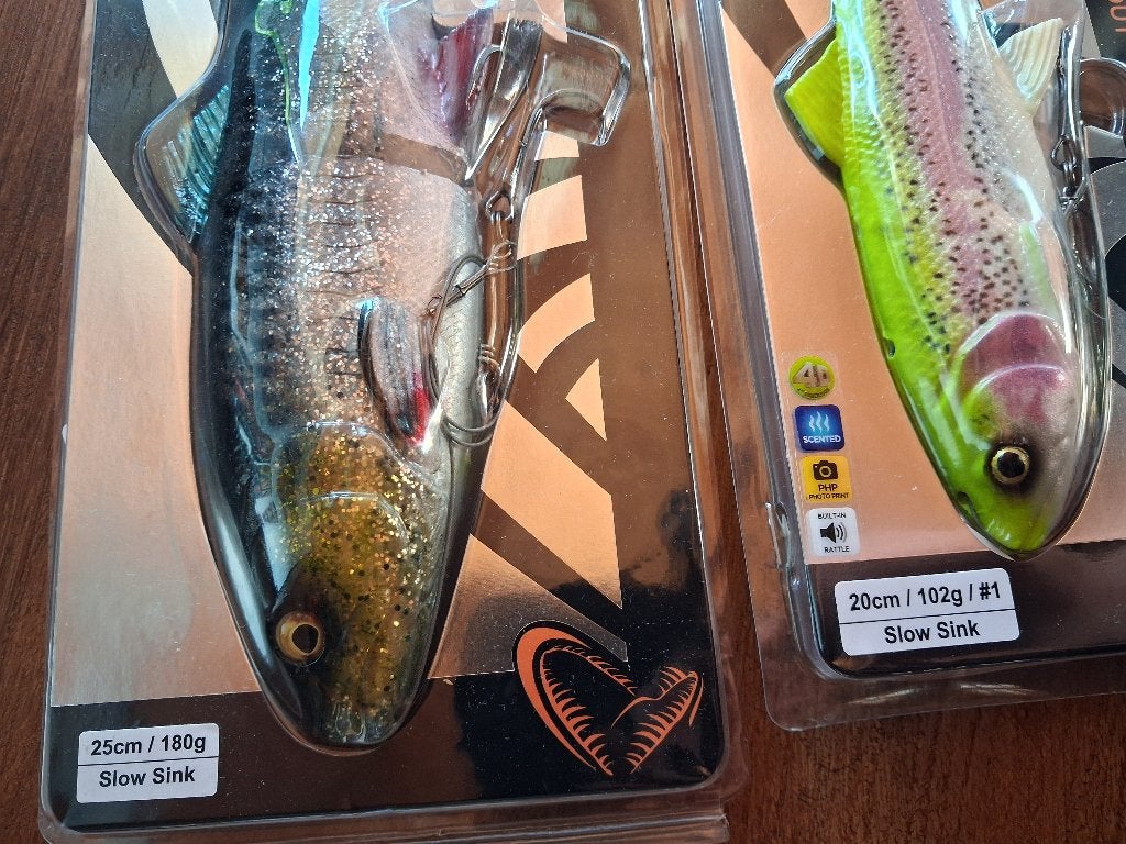 3x Savage Gear Swimbaits (3 soorten)...17/20/25cm... Nieuw!, Tinstraat, Savage Gear, Overige typen, Nieuw