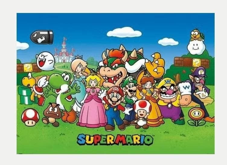 Super Mario Bros Maxi Poster / Muurposter - Div Uitvoeringen, Nieuw, Ophalen of Verzenden, Wanddecoratie, Nvt