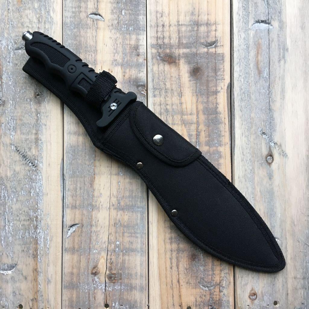 Moderne zwarte kukri (38 cm) met rubber handvat, Verzamelen, Militaria | Algemeen, Verzenden, Overige soorten, Overige gebieden