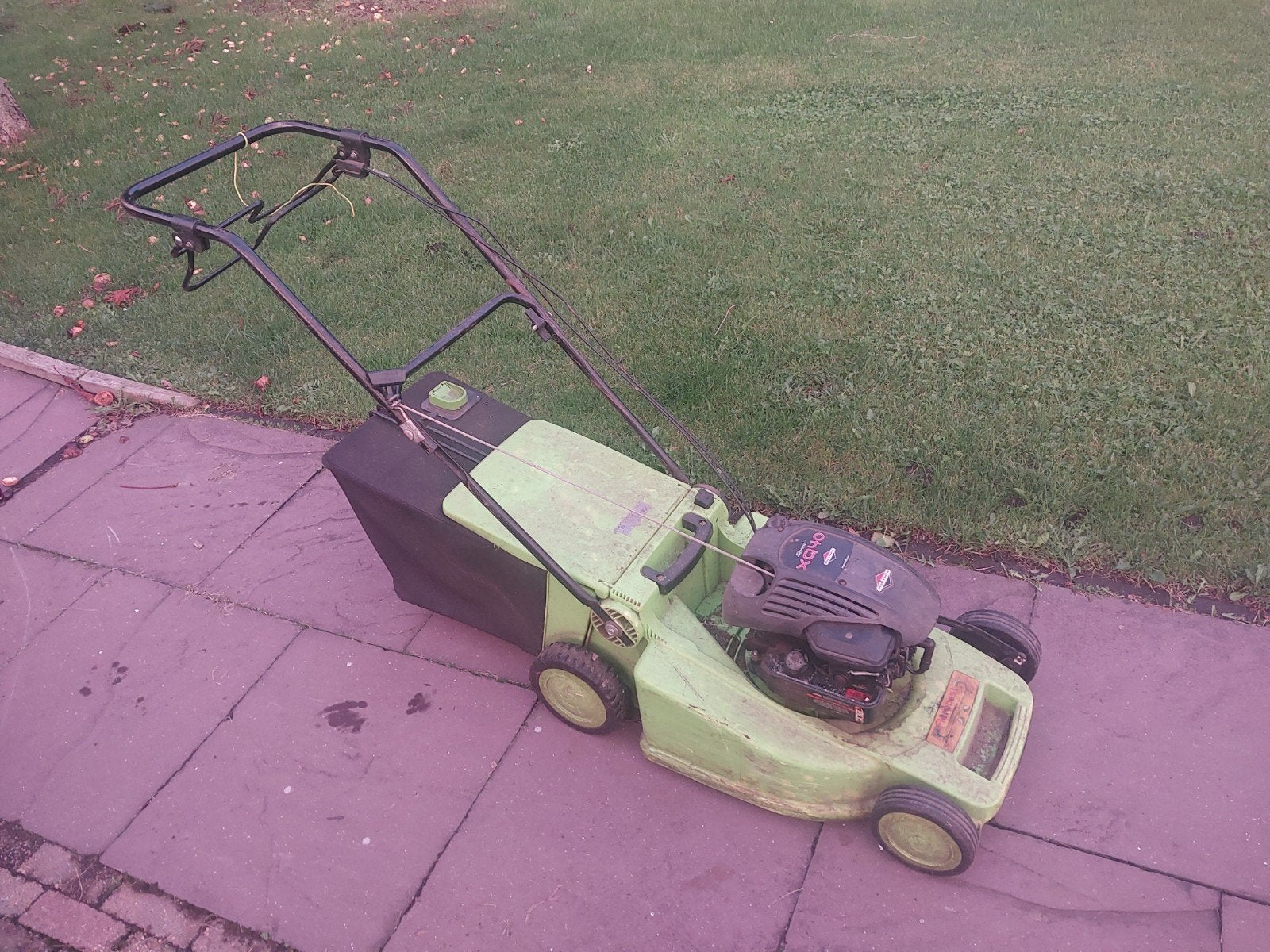 Gebruikte Benzine Grasmaaier, Tuin en Terras, Ophalen, Cirkelmaaier, Gebruikt, Onbekend
