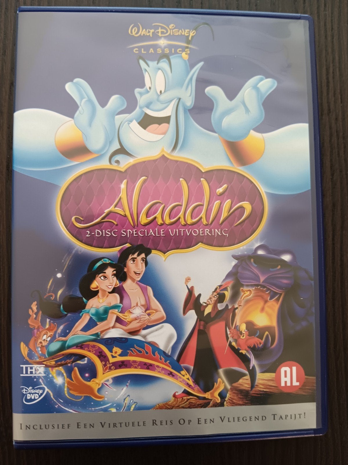 Aladdin 2-Disc Speciale Uitvoering Disney DVD, Tekenfilm, Boxset, Ophalen of Verzenden, Zo goed als nieuw
