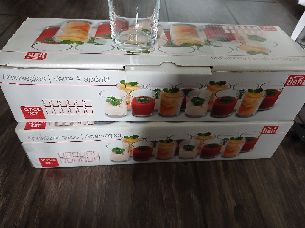 Amuse glaasjes, Ophalen, Overige typen, Overige stijlen, Glas