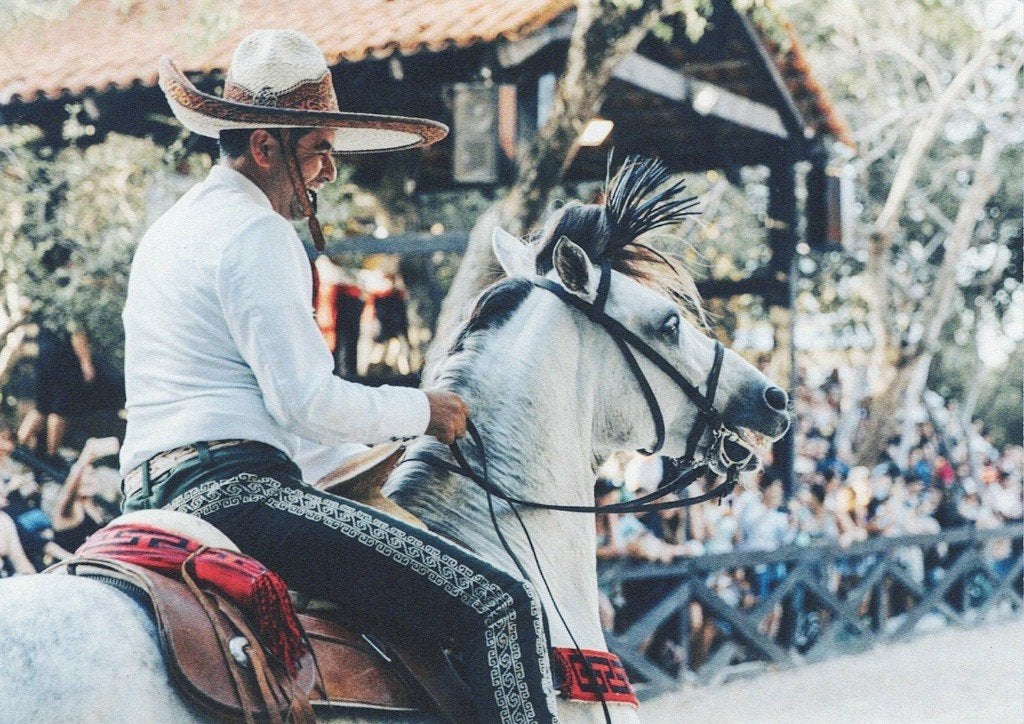 Azteca Paardenshow in Mexico 529, Verzamelen, Ophalen of Verzenden, 1980 tot heden, Ongelopen, Paard