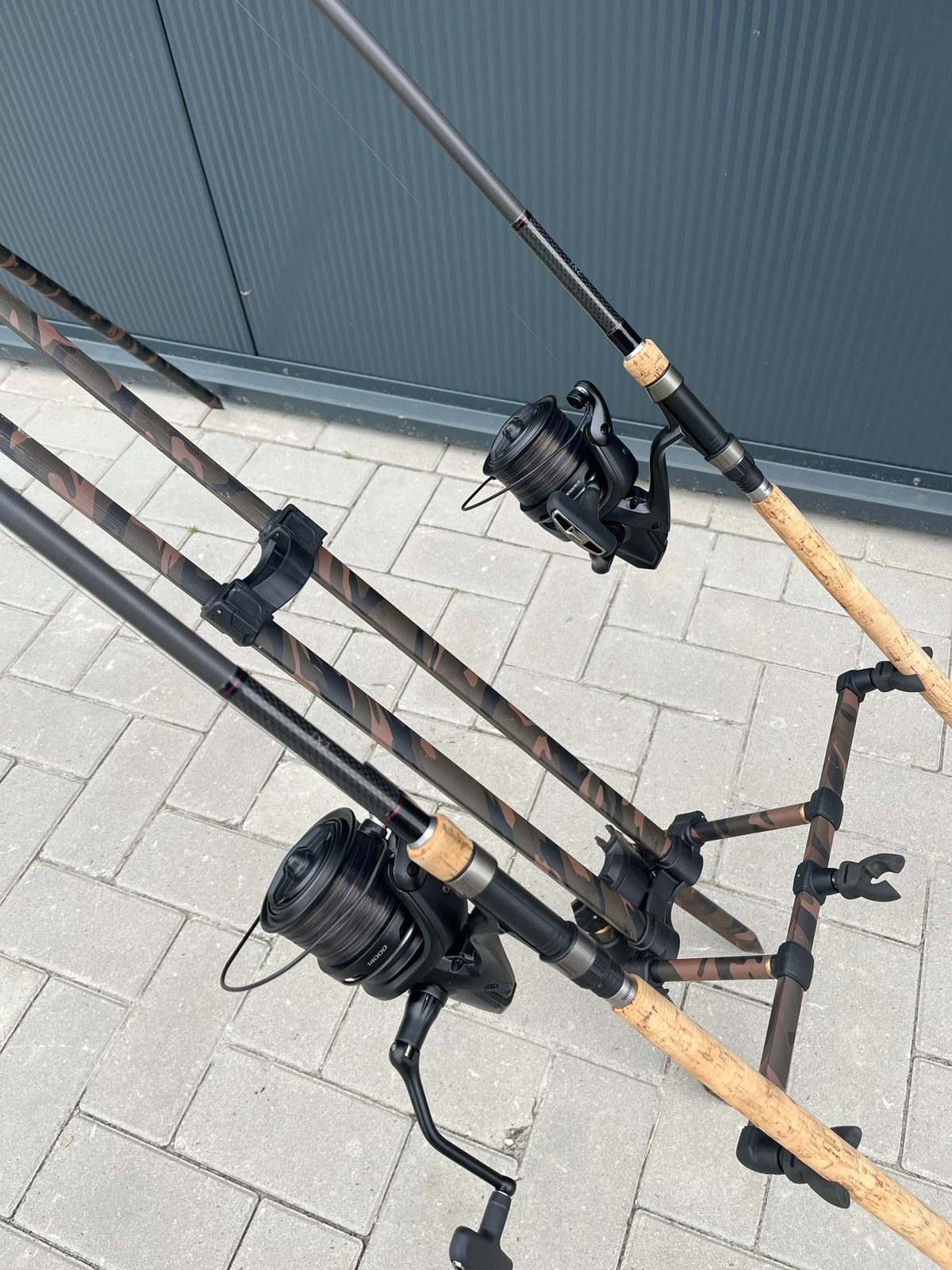 Gezocht: Shimano TX2 10ft 3.00lb kurk (1 of 2 stuks), Ophalen of Verzenden, Gebruikt, Werphengel