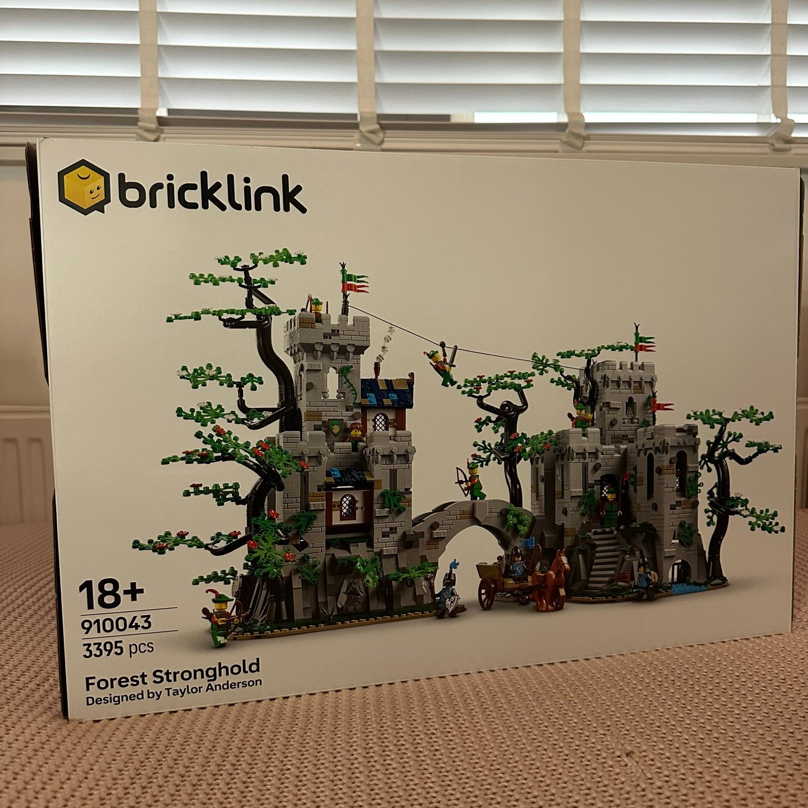 LEGO Bricklink 910043 Forest Stronghold, Ophalen of Verzenden, Zo goed als nieuw, Overige merken