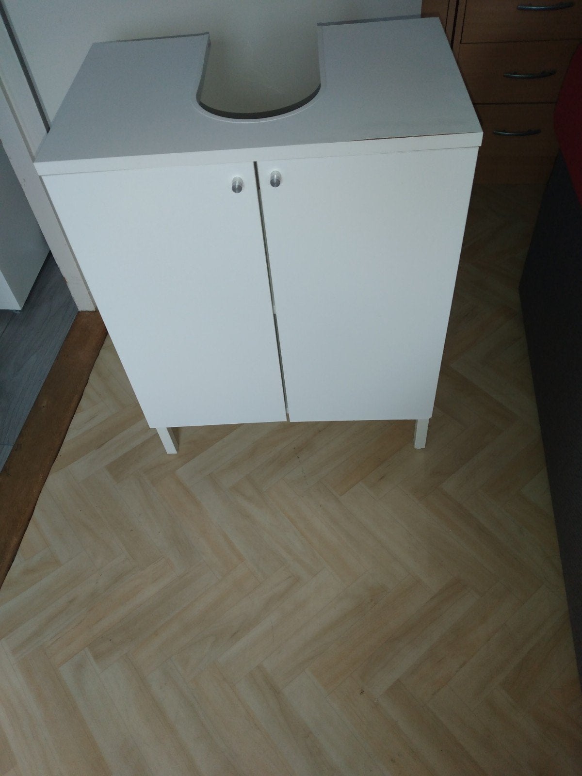 wastafelkastje, Ophalen, Overige typen, 50 tot 100 cm, Zo goed als nieuw