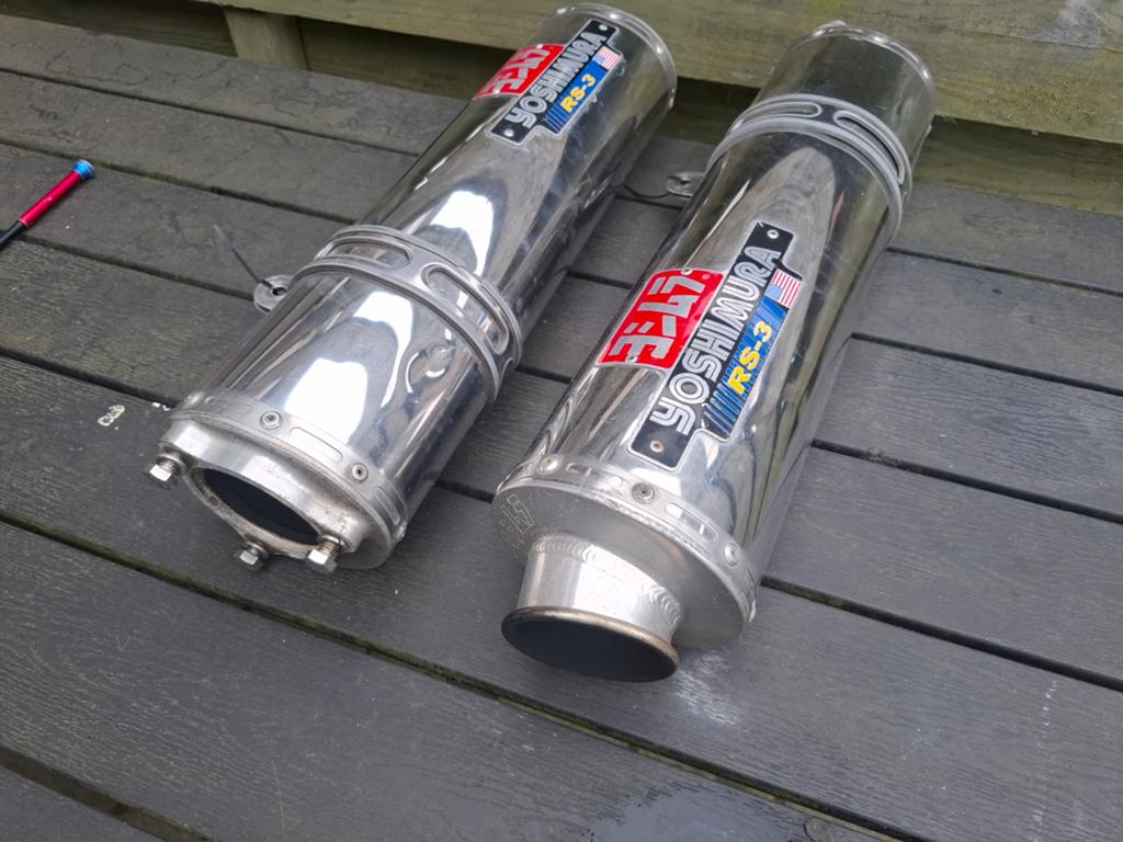 Yoshimura RS-3 voor gen 1 Hayabusa, Motoren, Onderdelen | Suzuki, Gebruikt, Ophalen of Verzenden