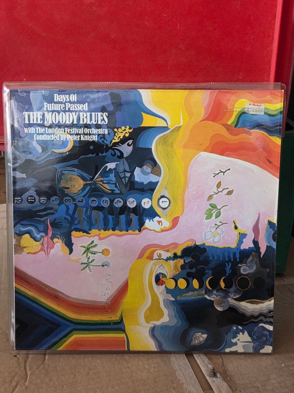 The Moody Blues - Days of Future Passed LP, LP, Rock, Gebruikt, Originele persing