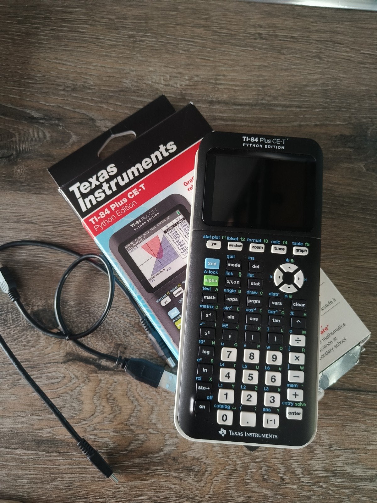 Texas Instruments TI-84 Plus CE-T grafische rekenmachine, Ophalen of Verzenden, Grafische rekenmachine