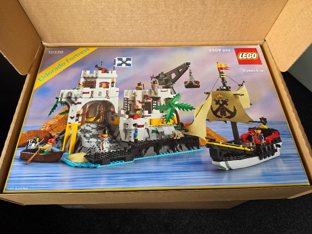 Lego 10320 Eldorado Fortress, Lego, Nieuw, Complete set, Ongeopend/sealed