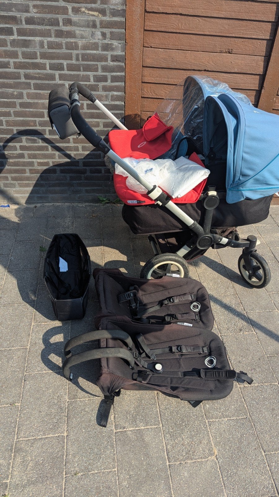 Bugaboo Donkey onderdelen & accessoires – los te koop, Ophalen, Gebruikt, Bugaboo, Met reiswieg