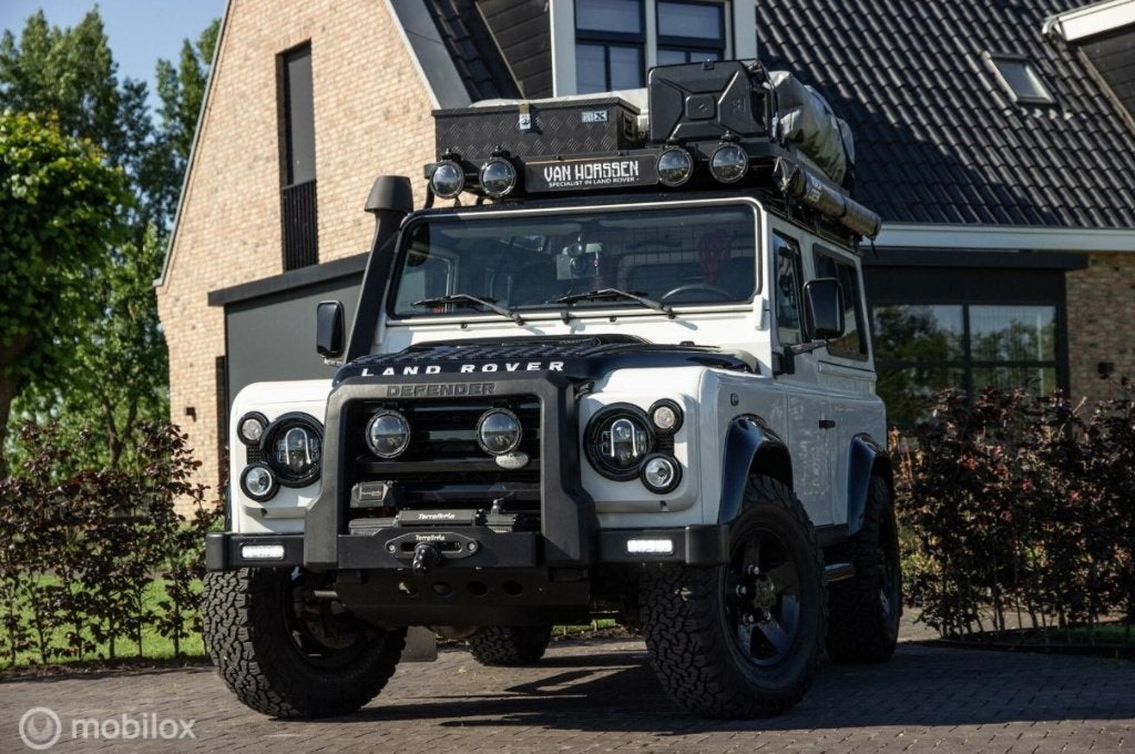 Land Rover Defender 90 Td4 Fire& Ice, 2010, Auto's, Bestelauto's, Particulier, 4x4, ABS, Achteruitrijcamera, Airconditioning, Alarm