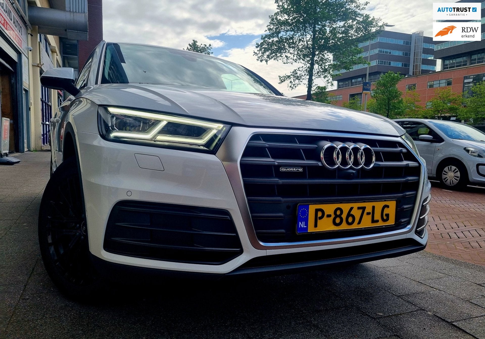 Audi Q5 45 TFSI quattro S edition 360°camera, Auto's, Automaat, Gebruikt, Euro 6, 4 cilinders