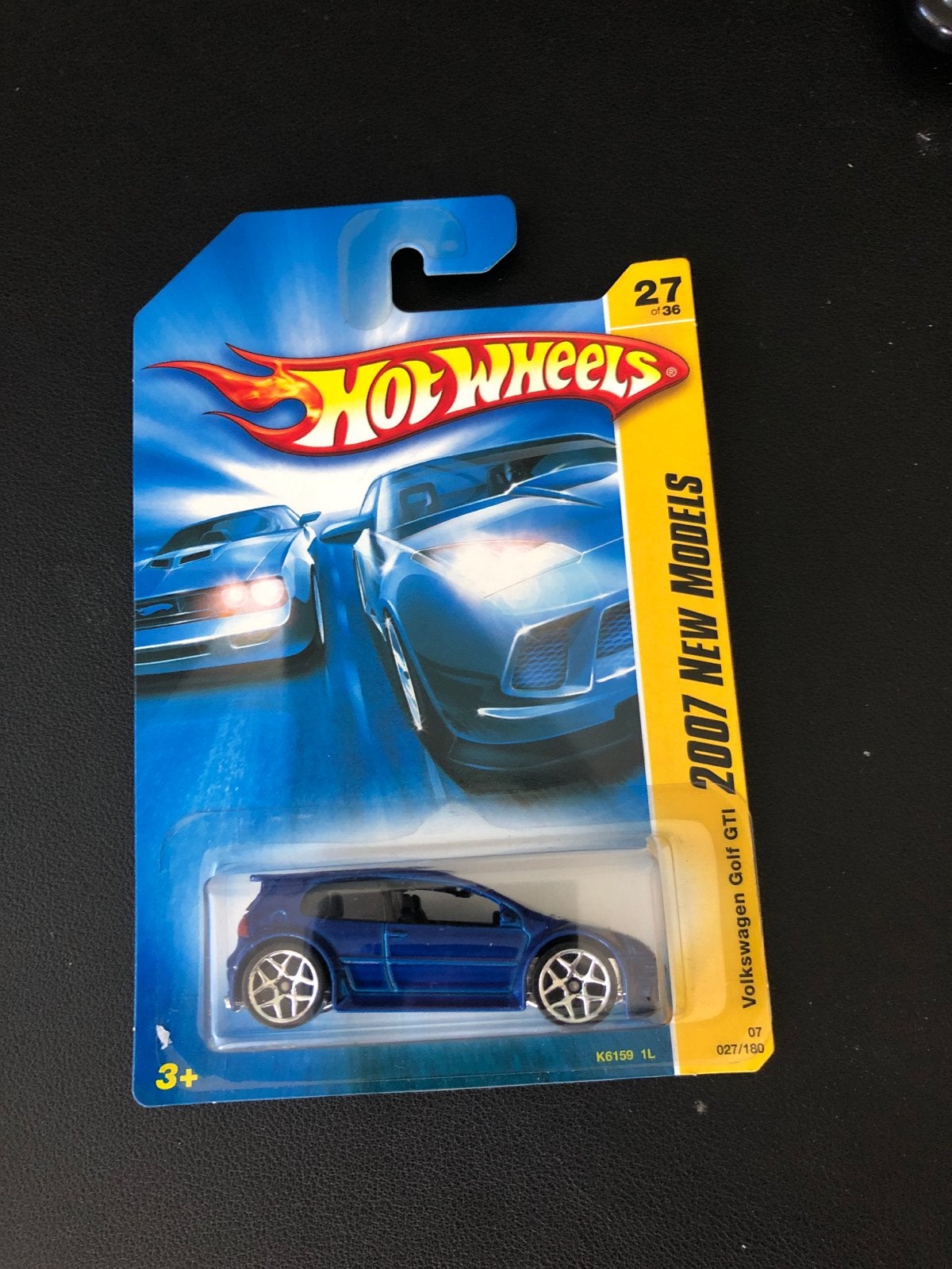 Hot Wheels 2007 New Models Volkswagen Golf GTI Blauw, Ophalen of Verzenden, Nieuw