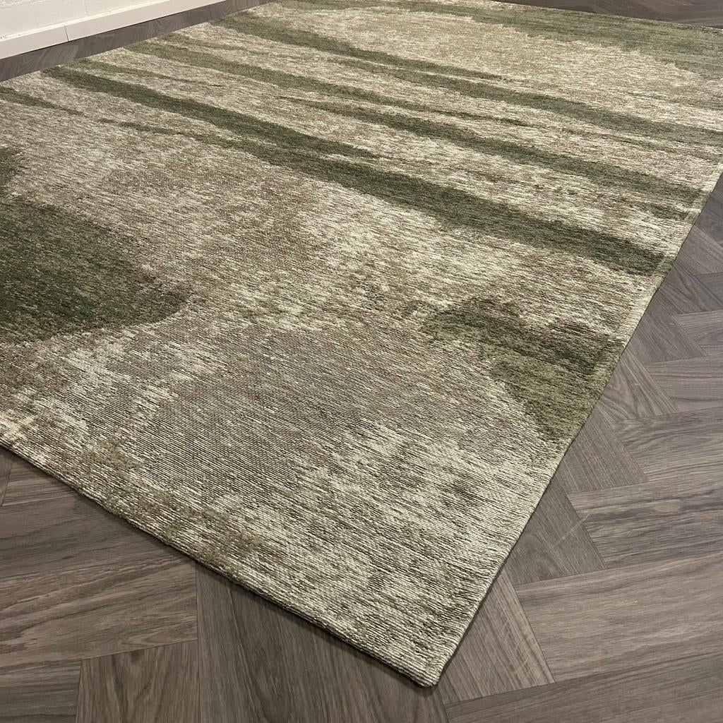 Vloerkleed Montèl Bonnier Groen - 240x340cm, 200 cm of meer, Ophalen of Verzenden, Zo goed als nieuw, 200 cm of meer