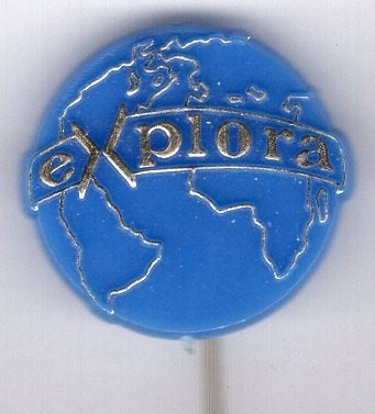 Explora garage apparatuur plastic speldje ( U_166), Verzenden, Zo goed als nieuw, Stad of Land, Speldje of Pin