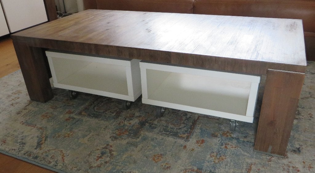 Henders & Hazel Salontafel 140 X 70 X 40, Huis en Inrichting, Tafels | Eettafels, Ophalen, Gebruikt, 100 tot 150 cm, Henders & Hazel